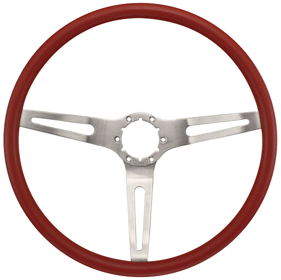69 Red Comfort Grip Steering Wheel